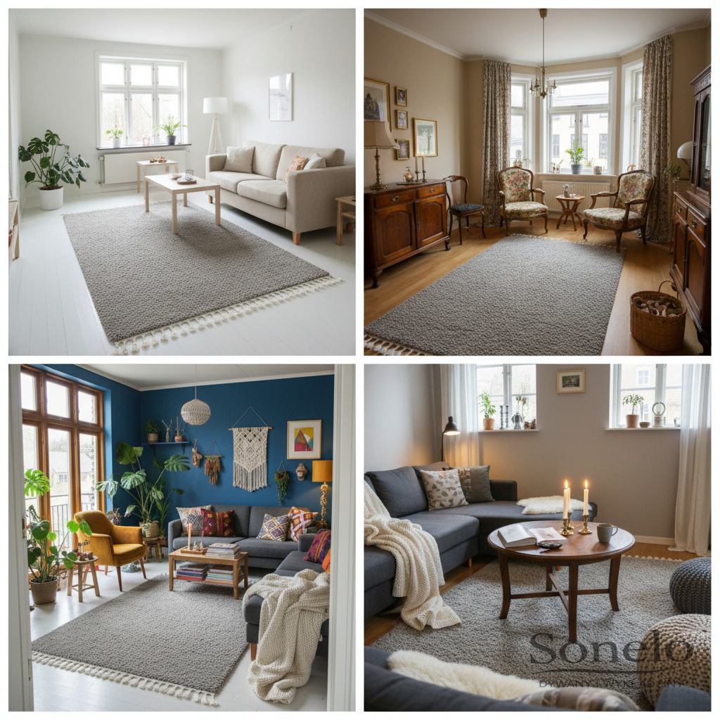 Dywany Sonelo w aranżacjach