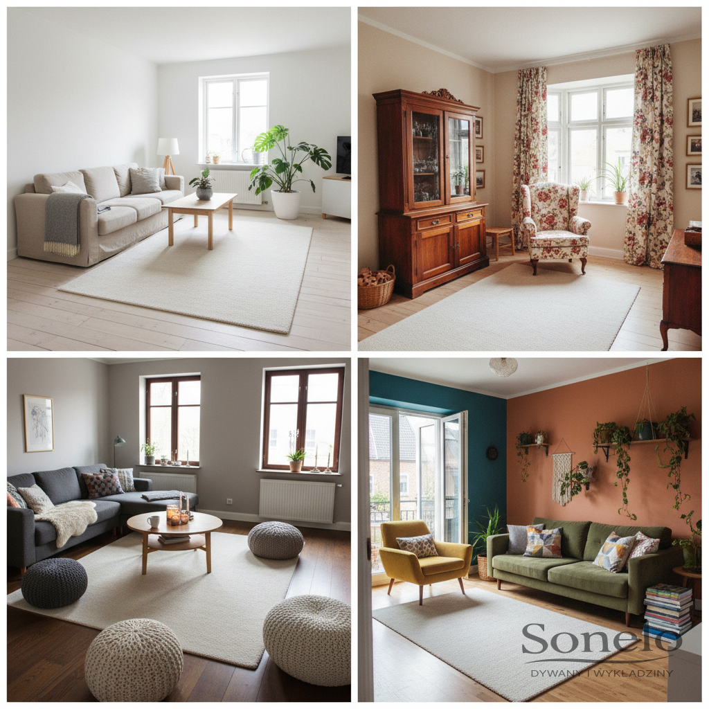 Dywany Sonelo w aranżacjach