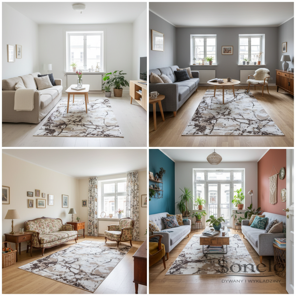 Dywany Sonelo w aranżacjach