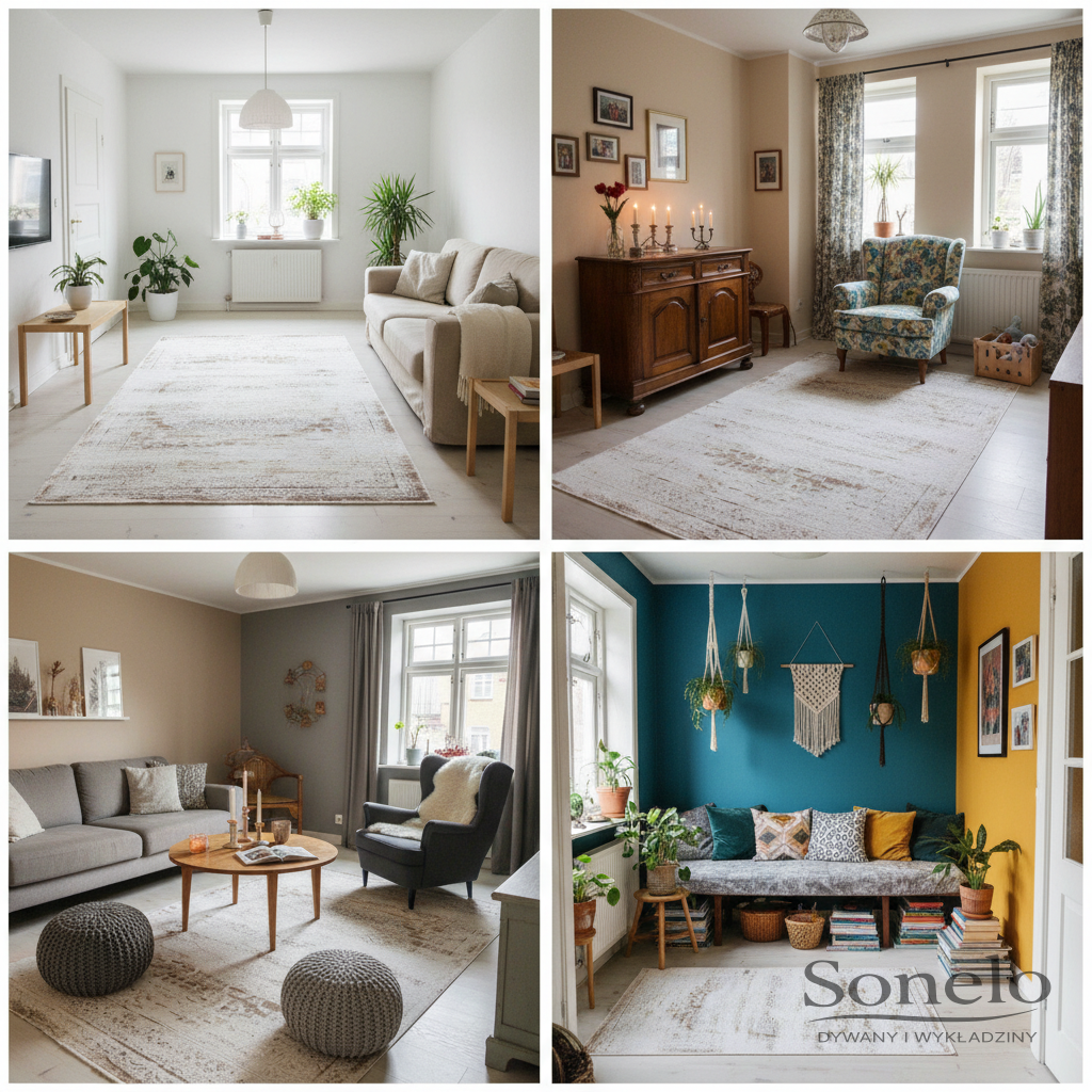 Dywany Sonelo w aranżacjach