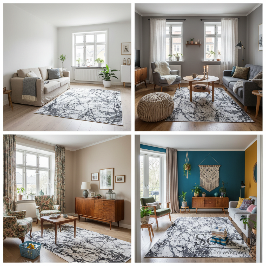 Dywany Sonelo w aranżacjach