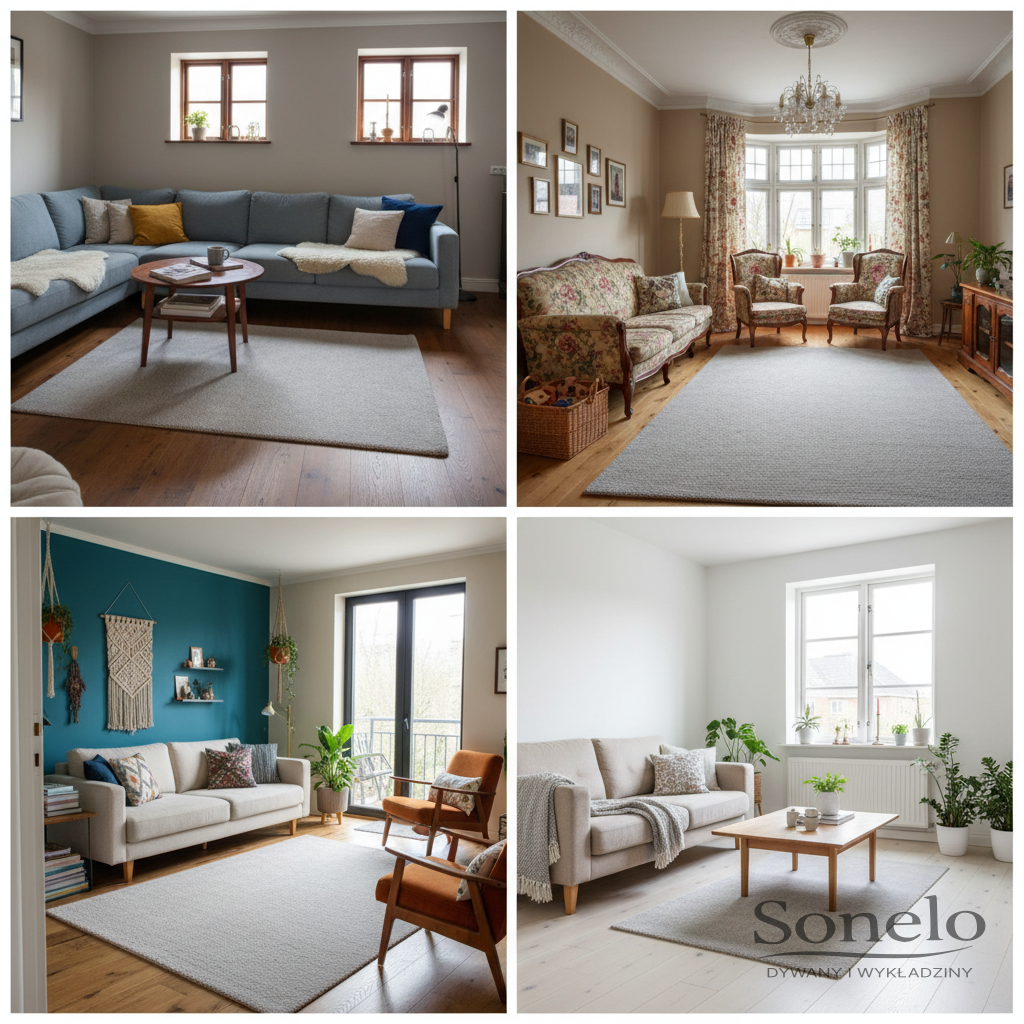 Dywany Sonelo w aranżacjach