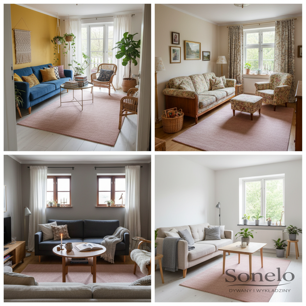 Dywany Sonelo w aranżacjach