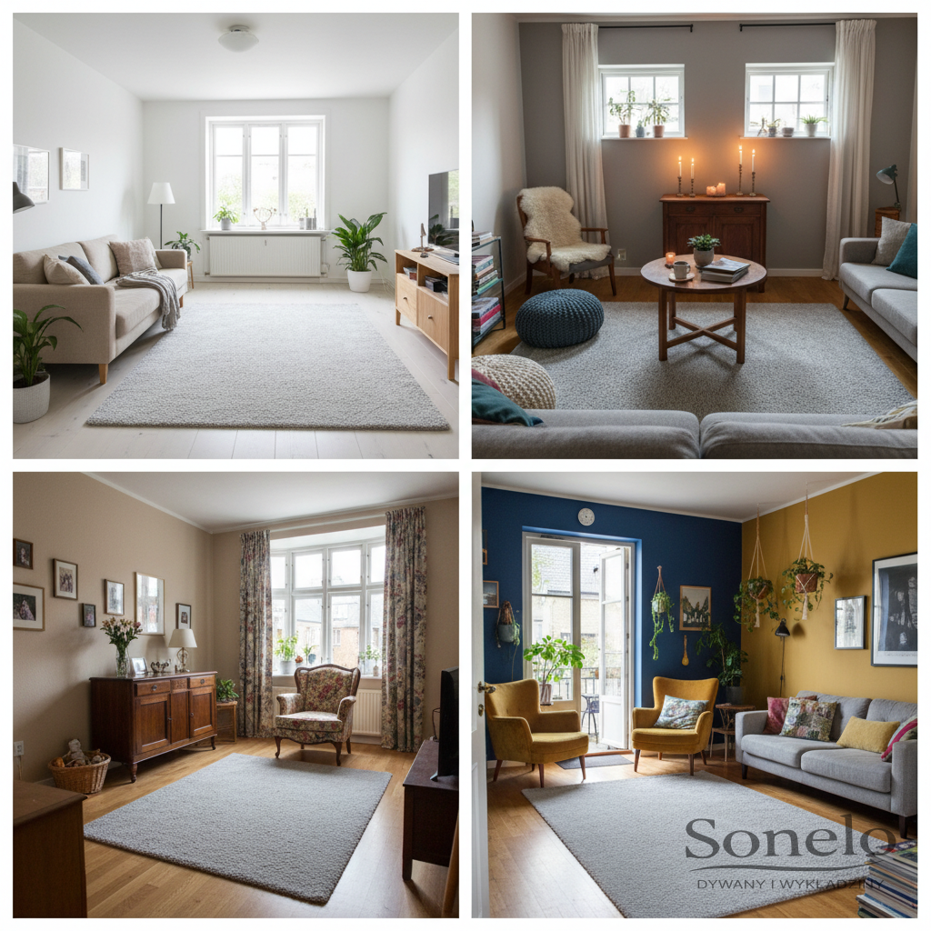 Dywany Sonelo w aranżacjach