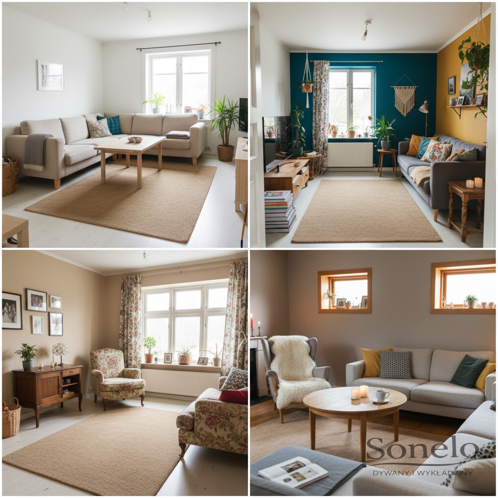 Dywany Sonelo w aranżacjach