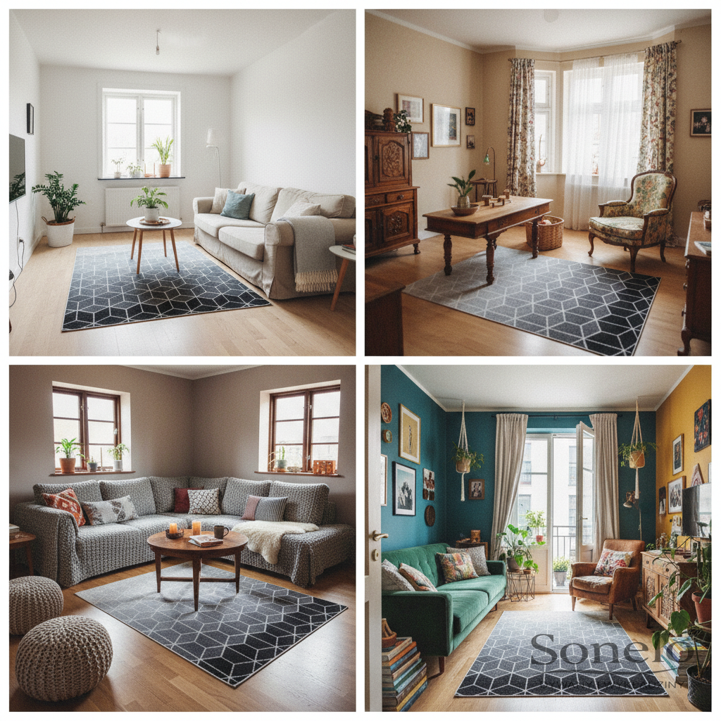 Dywany Sonelo w aranżacjach