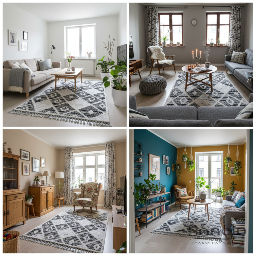 Dywany Sonelo w aranżacjach