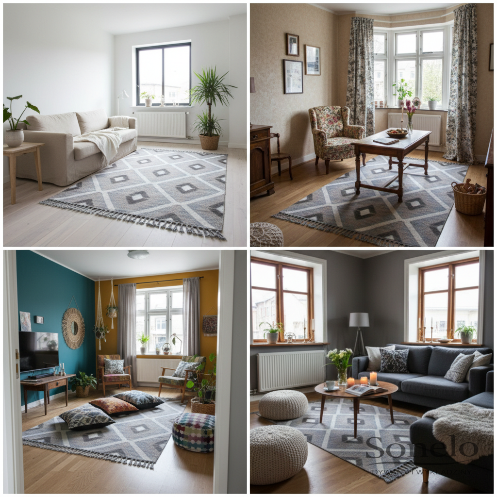 Dywany Sonelo w aranżacjach