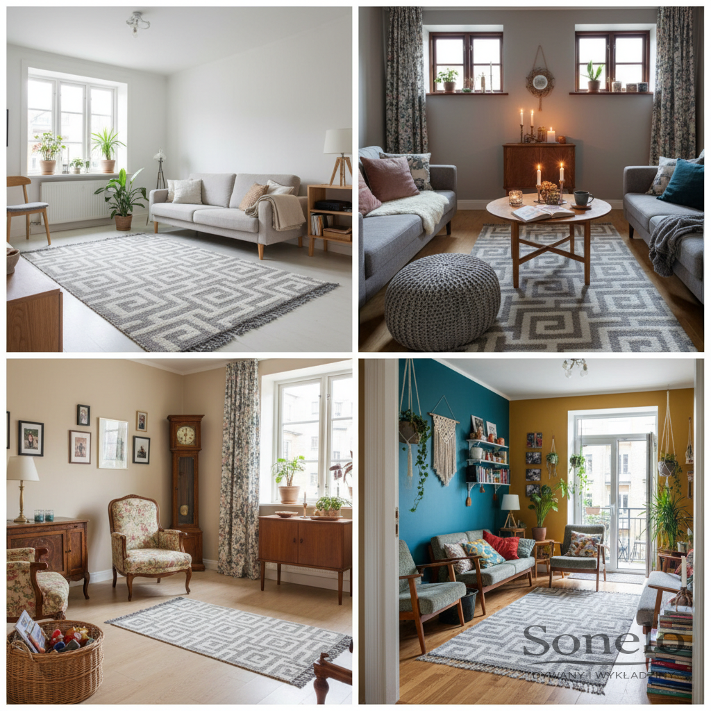 Dywany Sonelo w aranżacjach