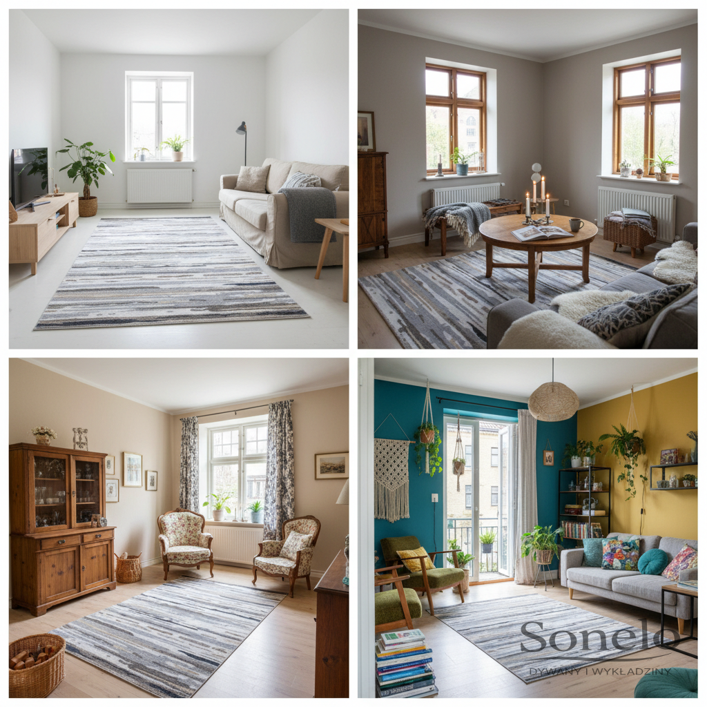 Dywany Sonelo w aranżacjach