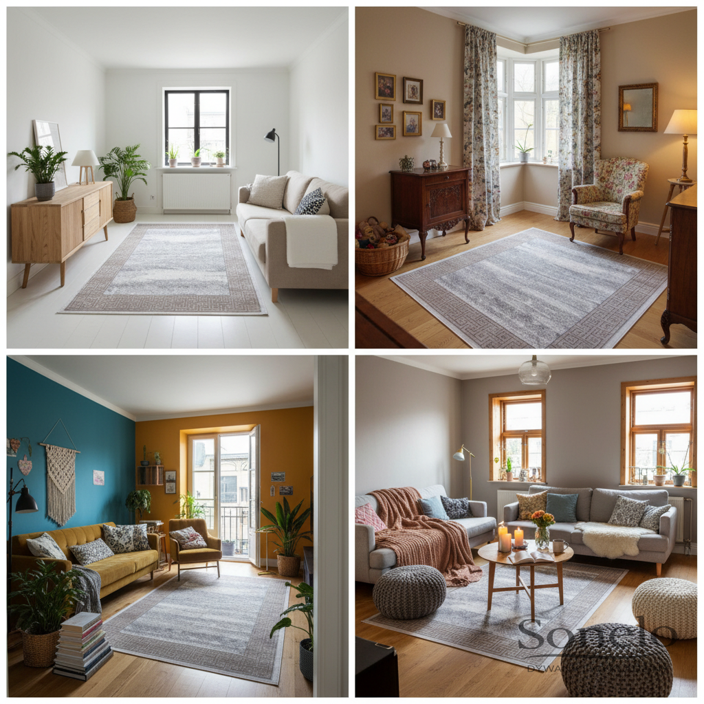 Dywany Sonelo w aranżacjach