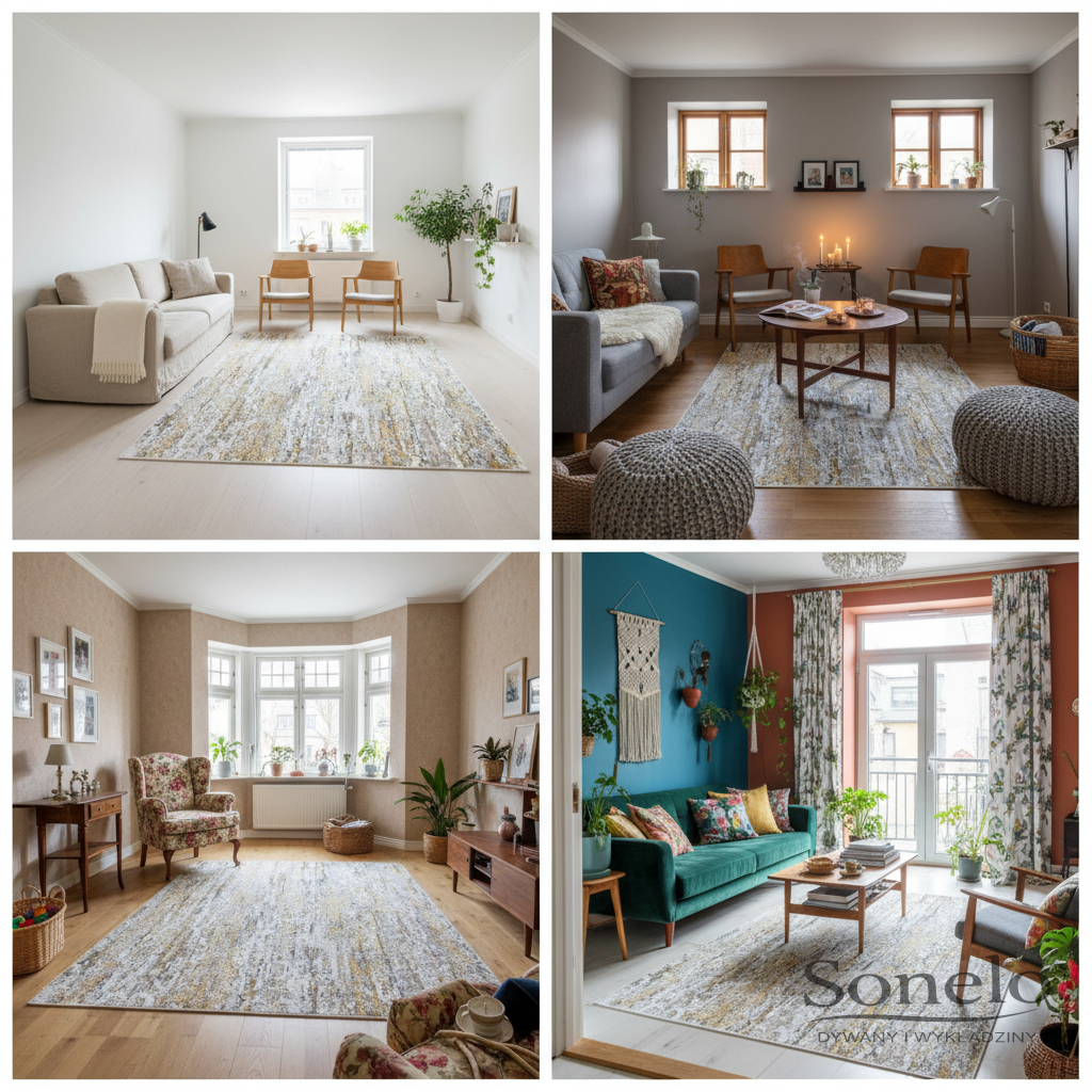 Dywany Sonelo w aranżacjach