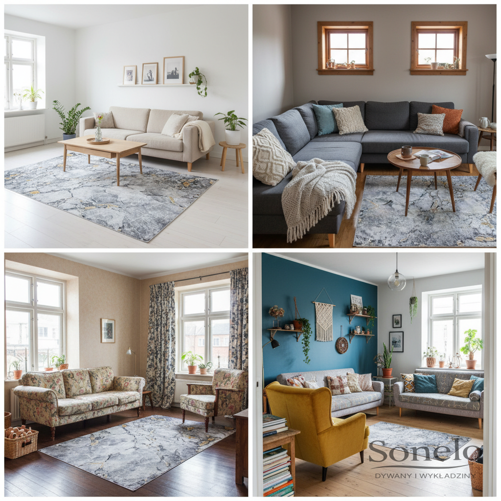 Dywany Sonelo w aranżacjach