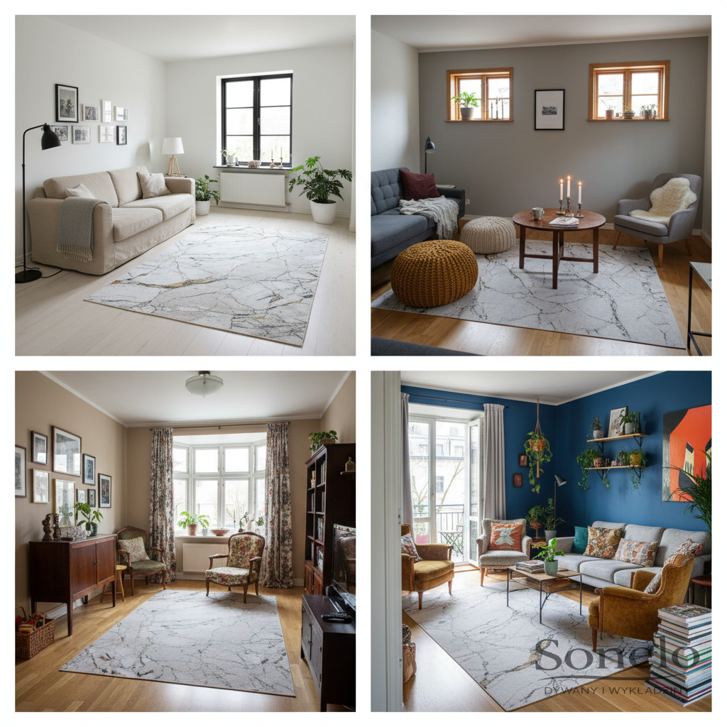 Dywany Sonelo w aranżacjach