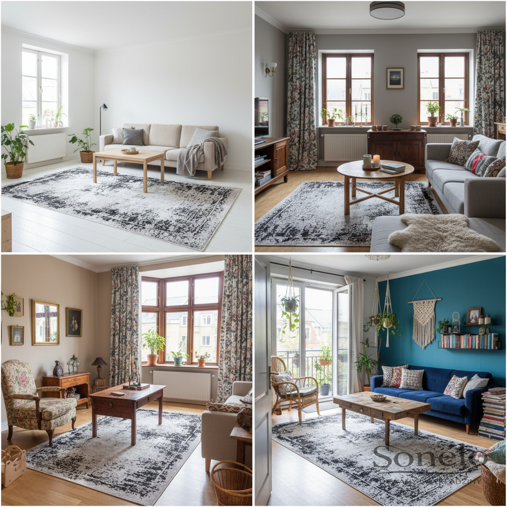 Dywany Sonelo w aranżacjach