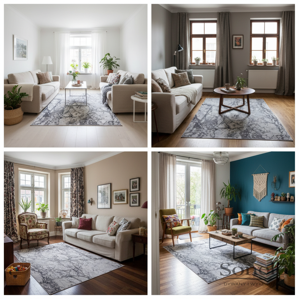 Dywany Sonelo w aranżacjach