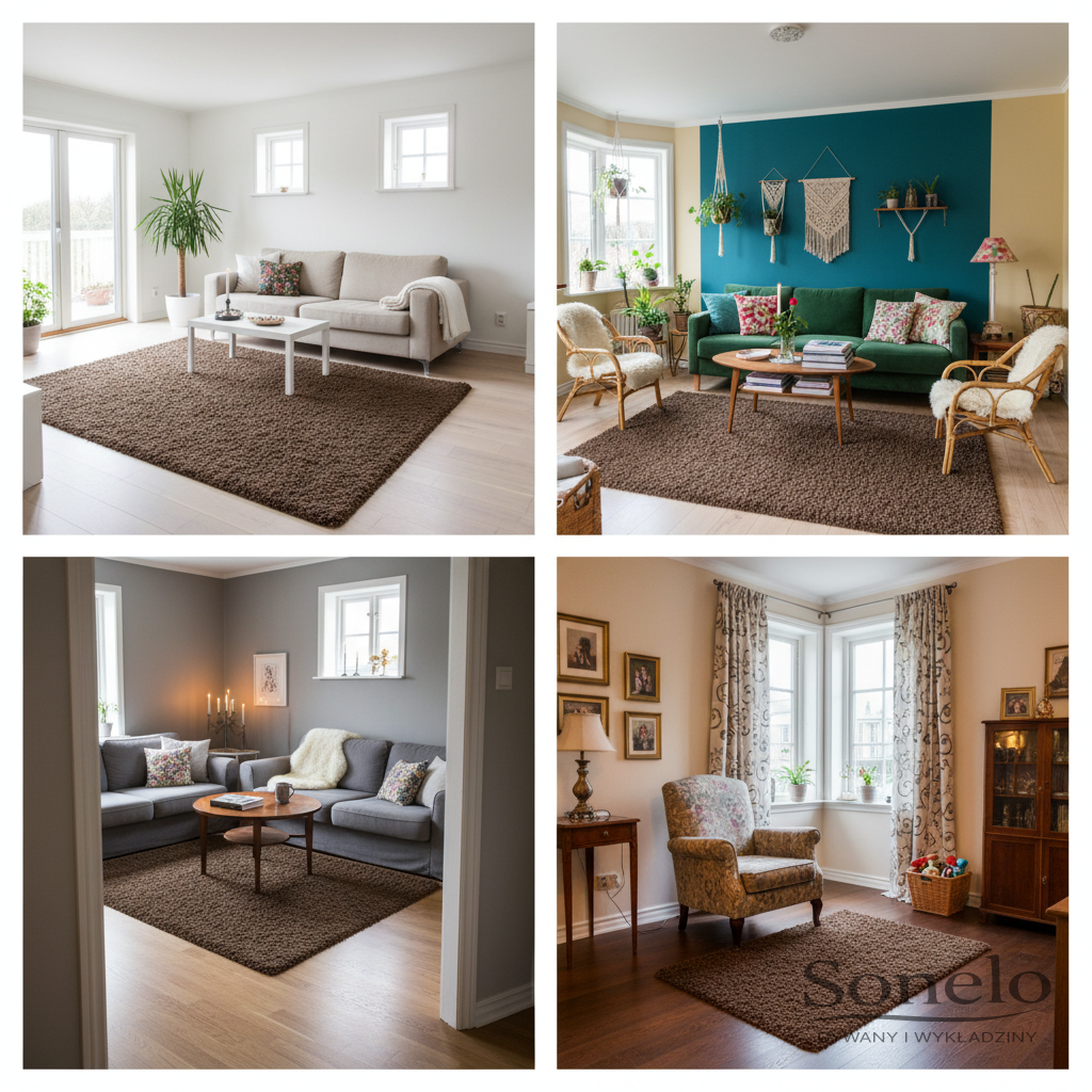 Dywany Sonelo w aranżacjach