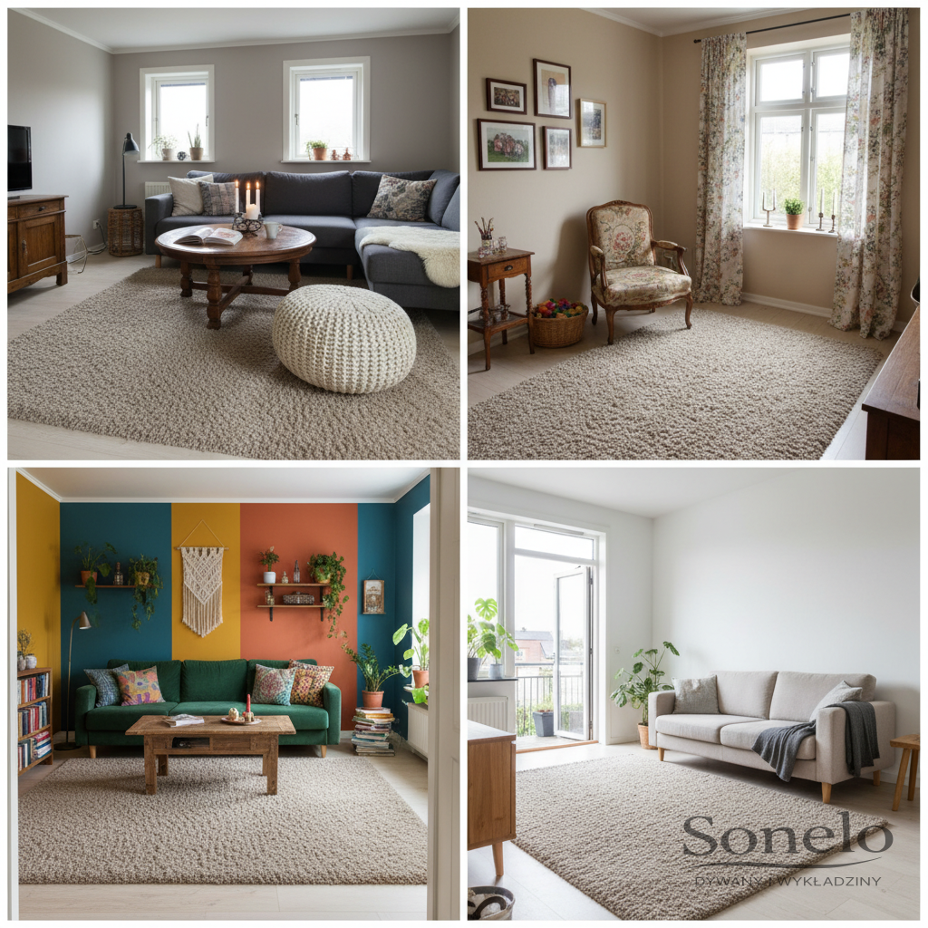 Dywany Sonelo w aranżacjach