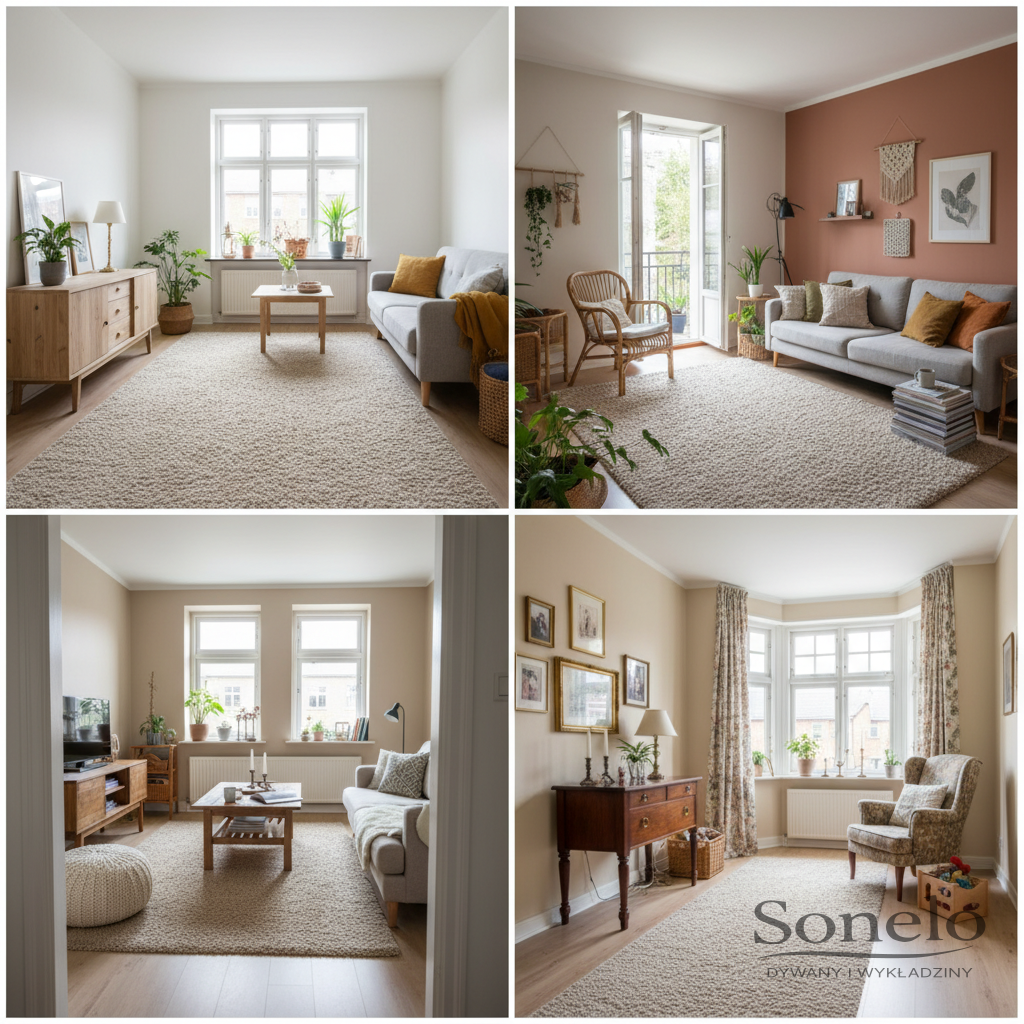 Dywany Sonelo w aranżacjach