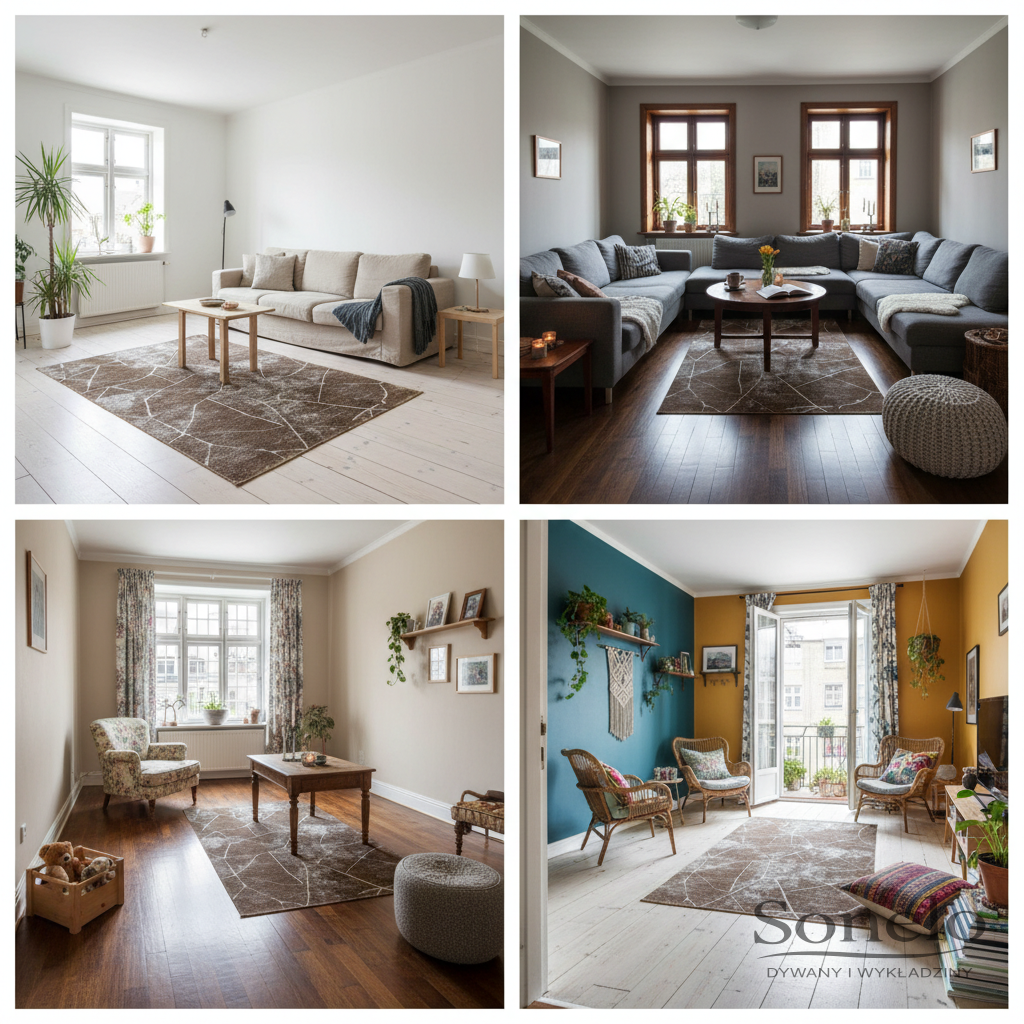 Dywany Sonelo w aranżacjach