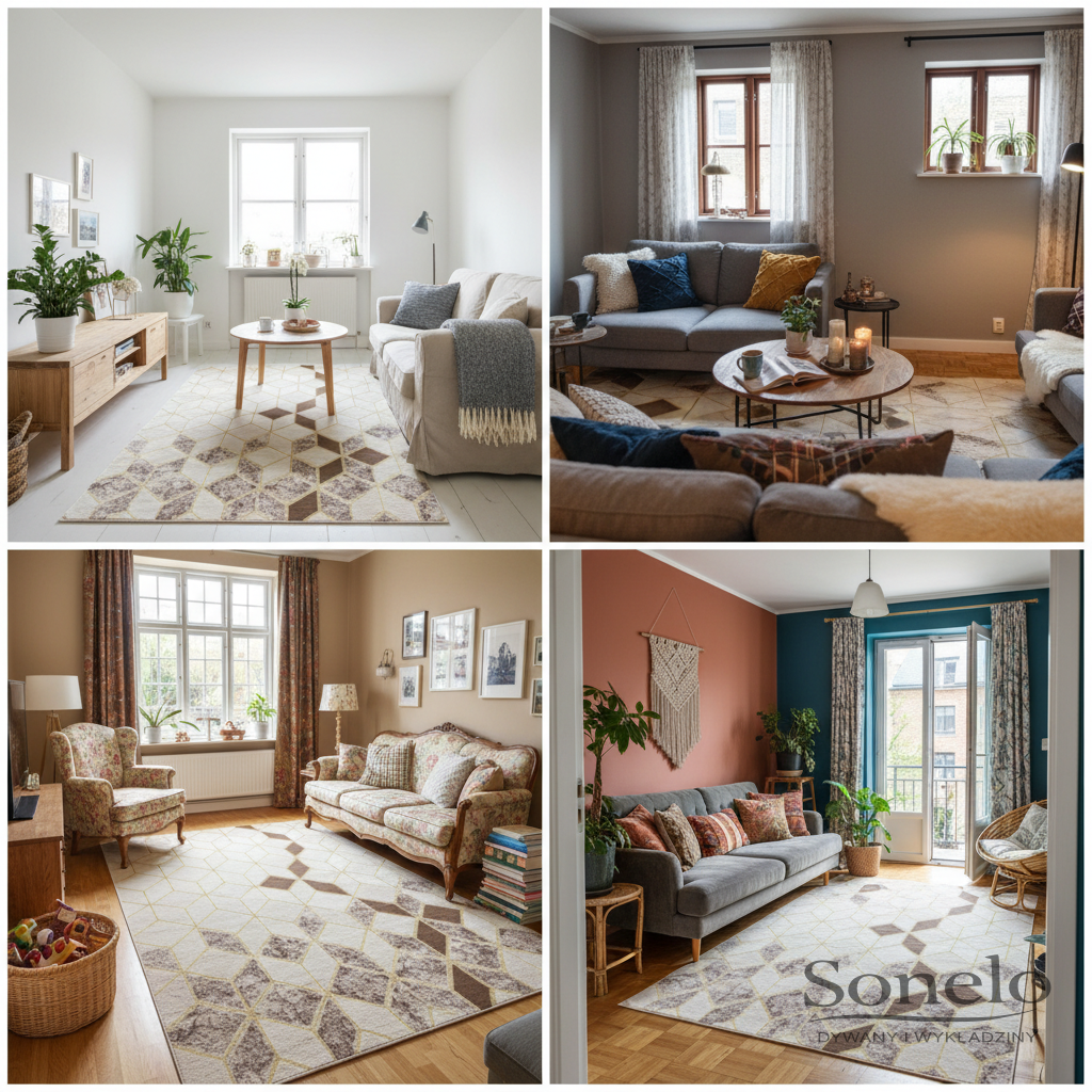 Dywany Sonelo w aranżacjach