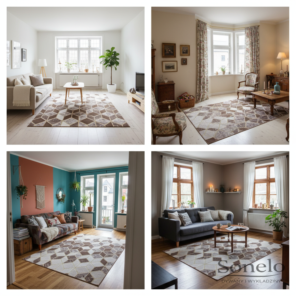 Dywany Sonelo w aranżacjach