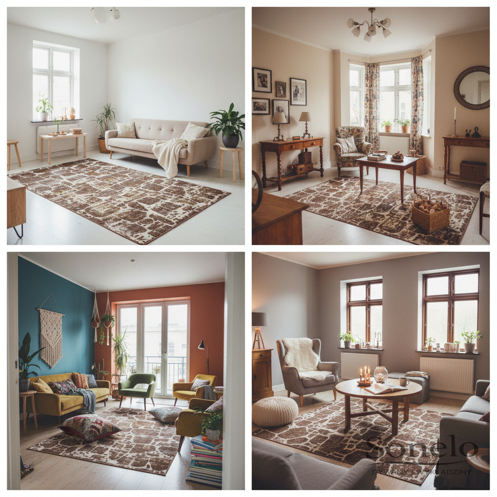 Dywany Sonelo w aranżacjach