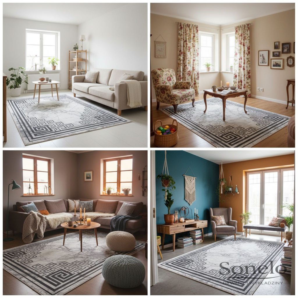 Dywany Sonelo w aranżacjach