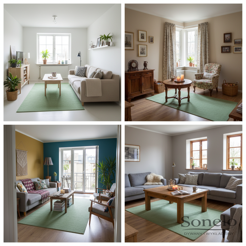 Dywany Sonelo w aranżacjach