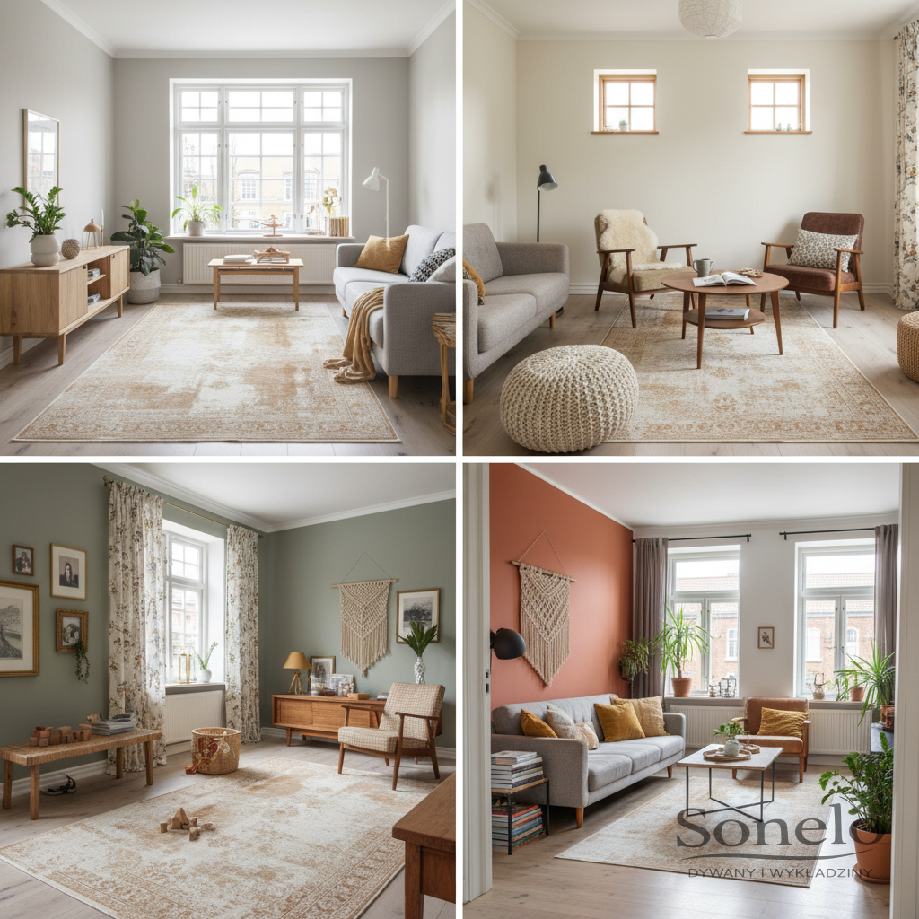 Dywany Sonelo w aranżacjach