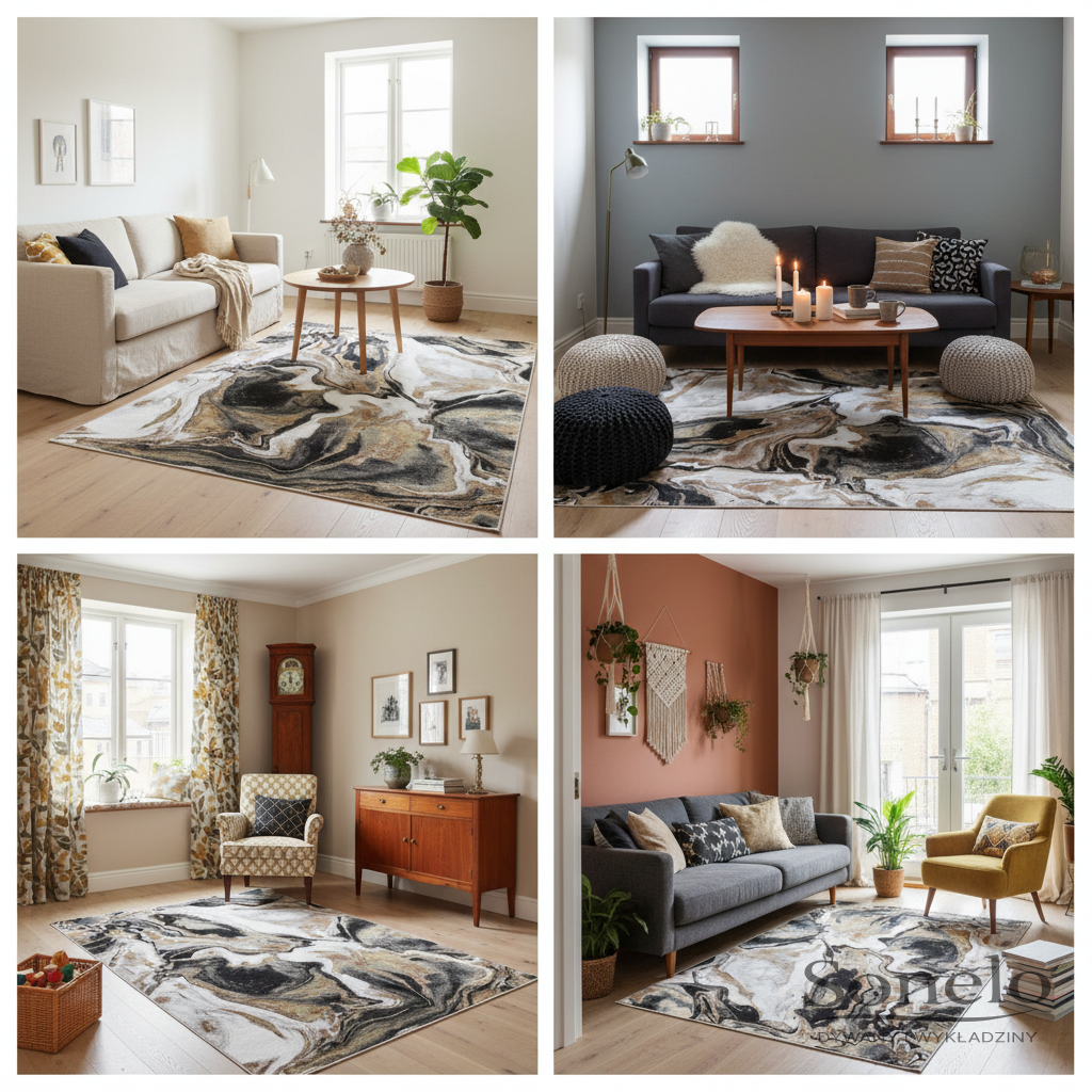 Dywany Sonelo w aranżacjach