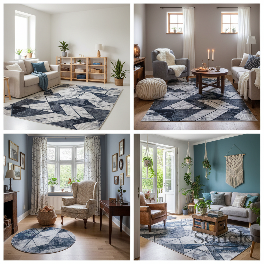 Dywany Sonelo w aranżacjach