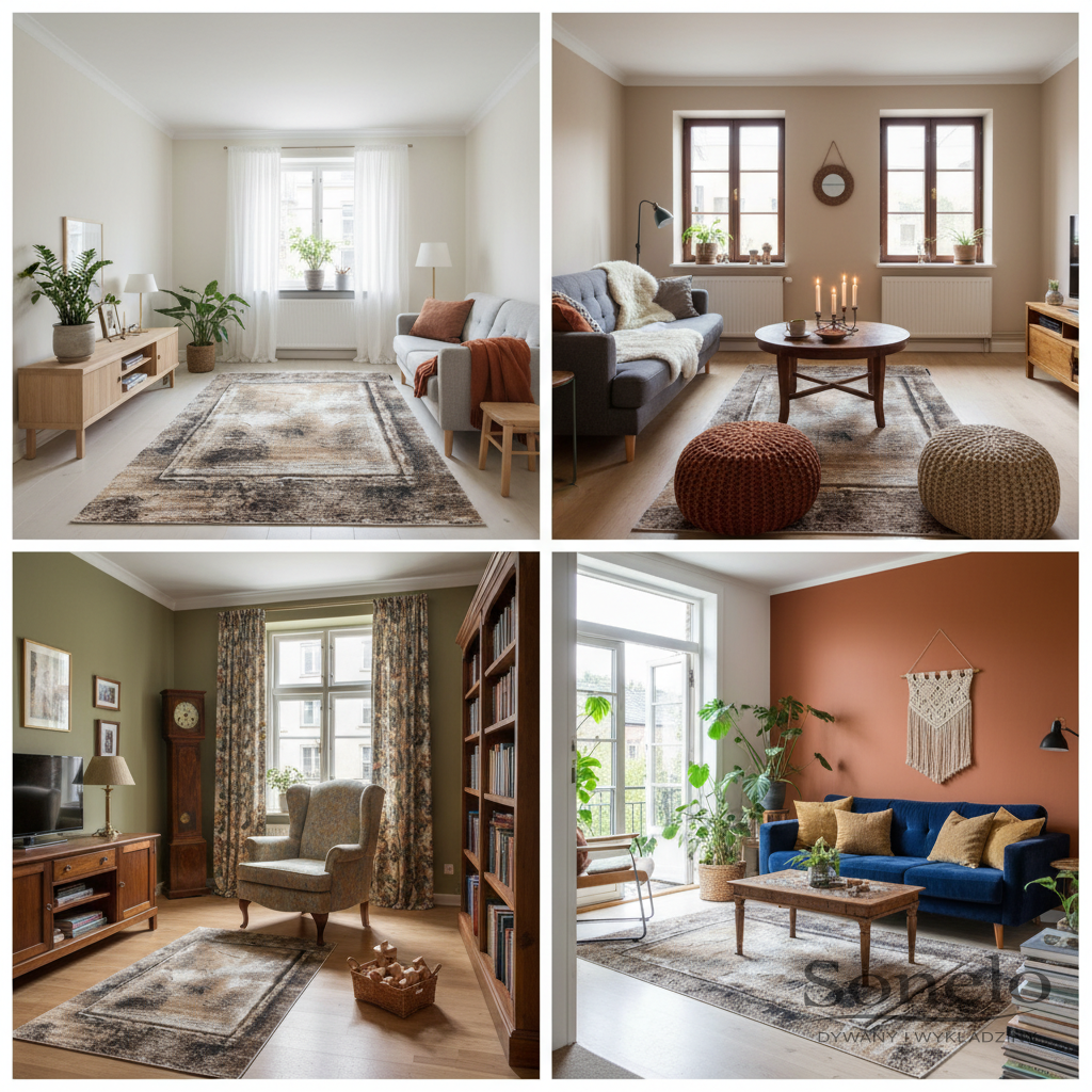 Dywany Sonelo w aranżacjach