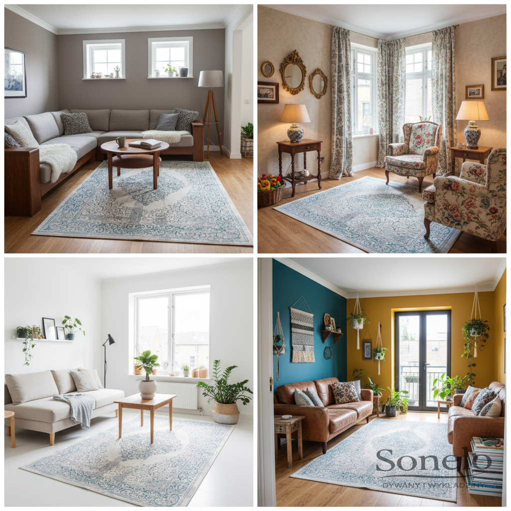 Dywany Sonelo w aranżacjach