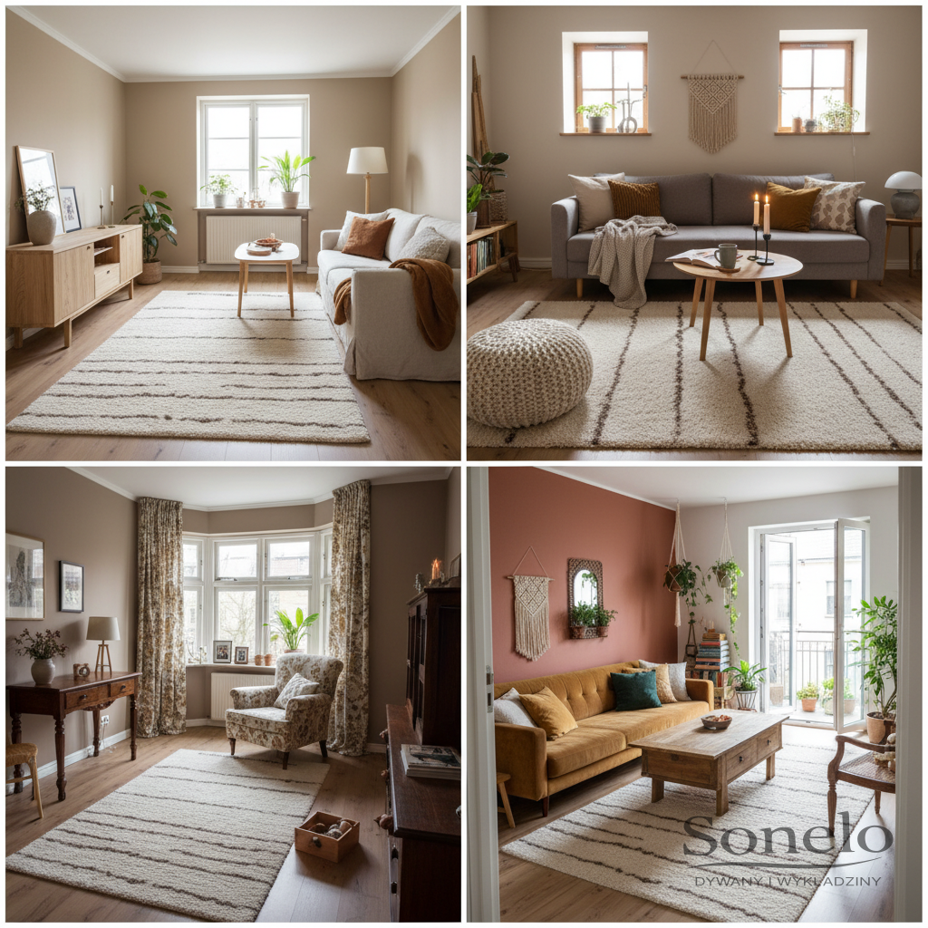 Dywany Sonelo w aranżacjach