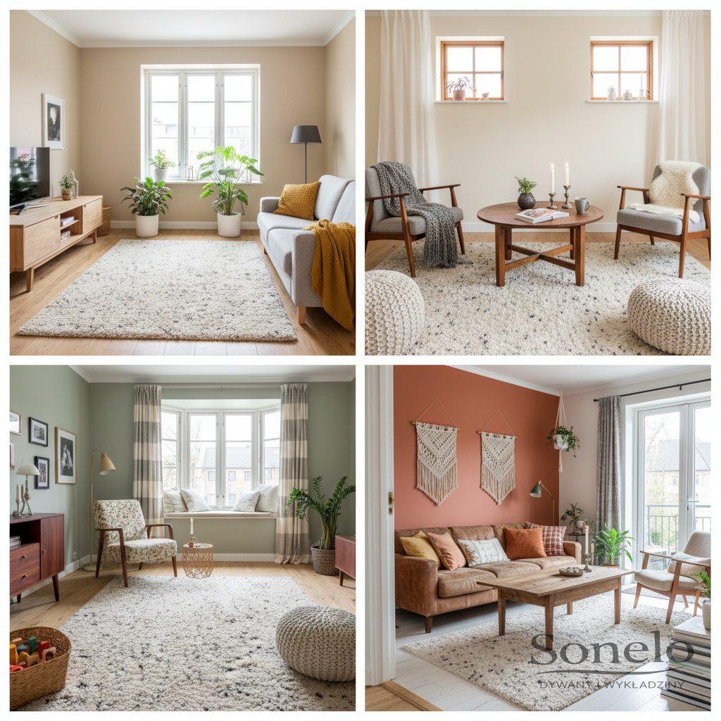 Dywany Sonelo w aranżacjach