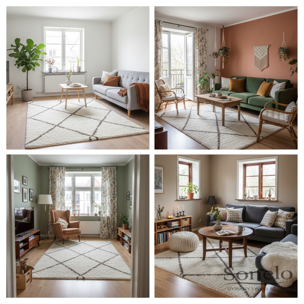 Dywany Sonelo w aranżacjach