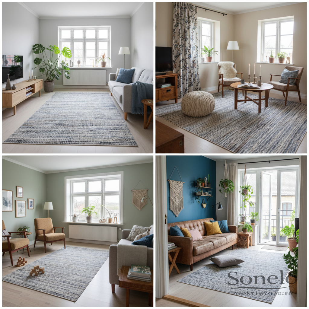 Dywany Sonelo w aranżacjach