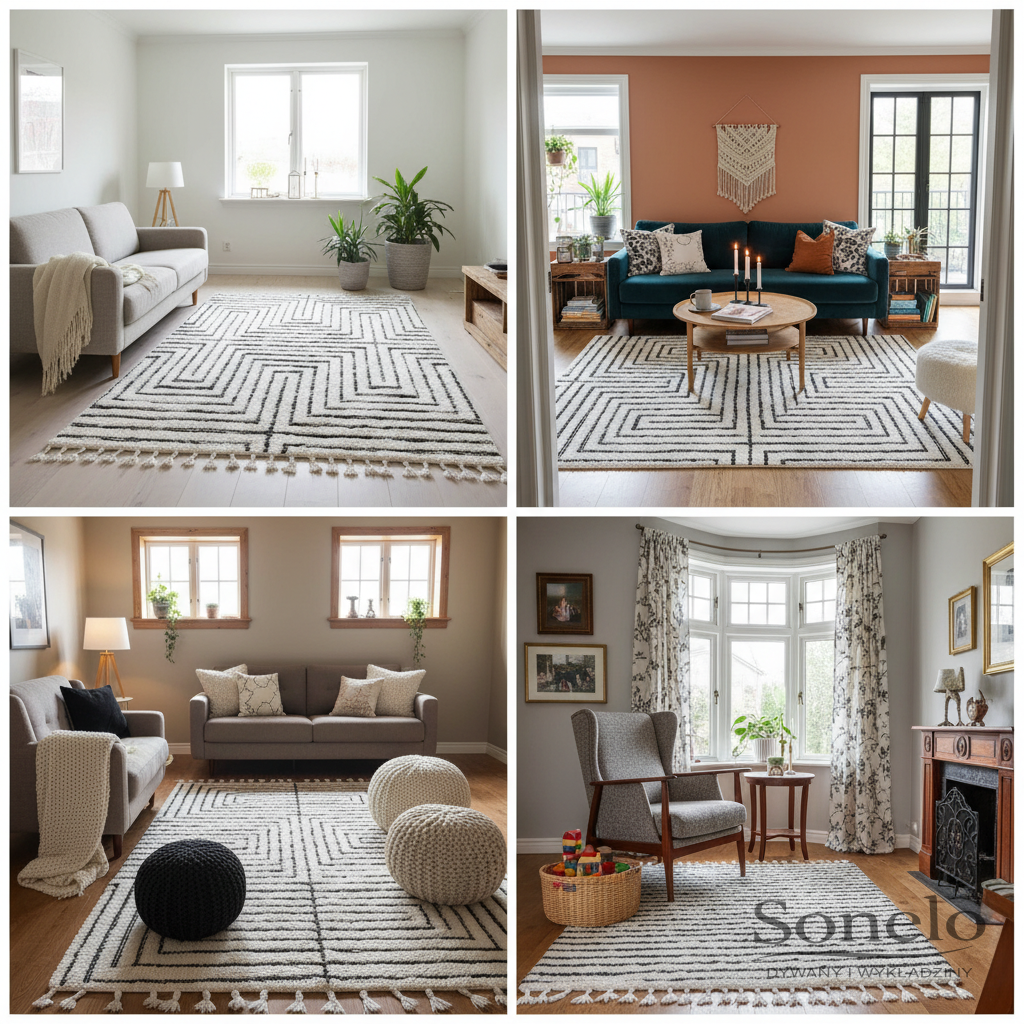 Dywany Sonelo w aranżacjach