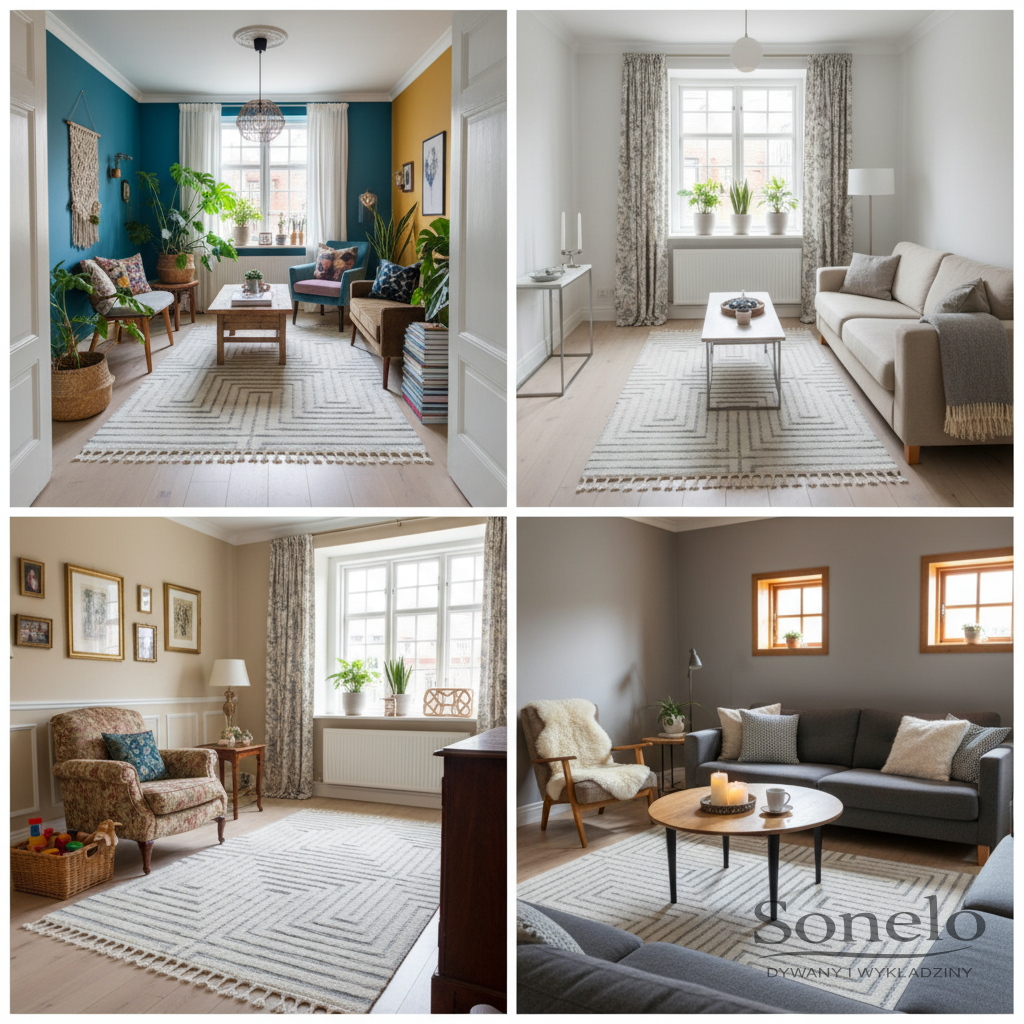 Dywany Sonelo w aranżacjach