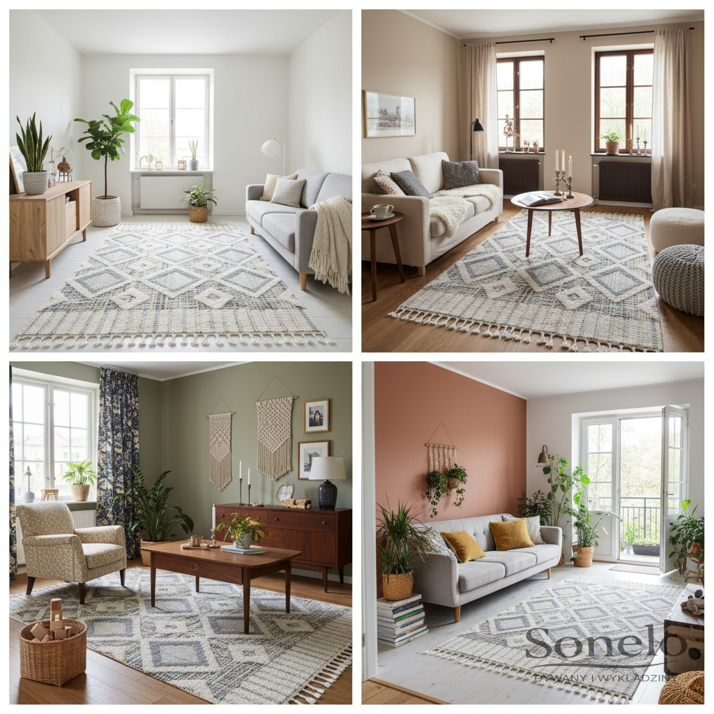 Dywany Sonelo w aranżacjach