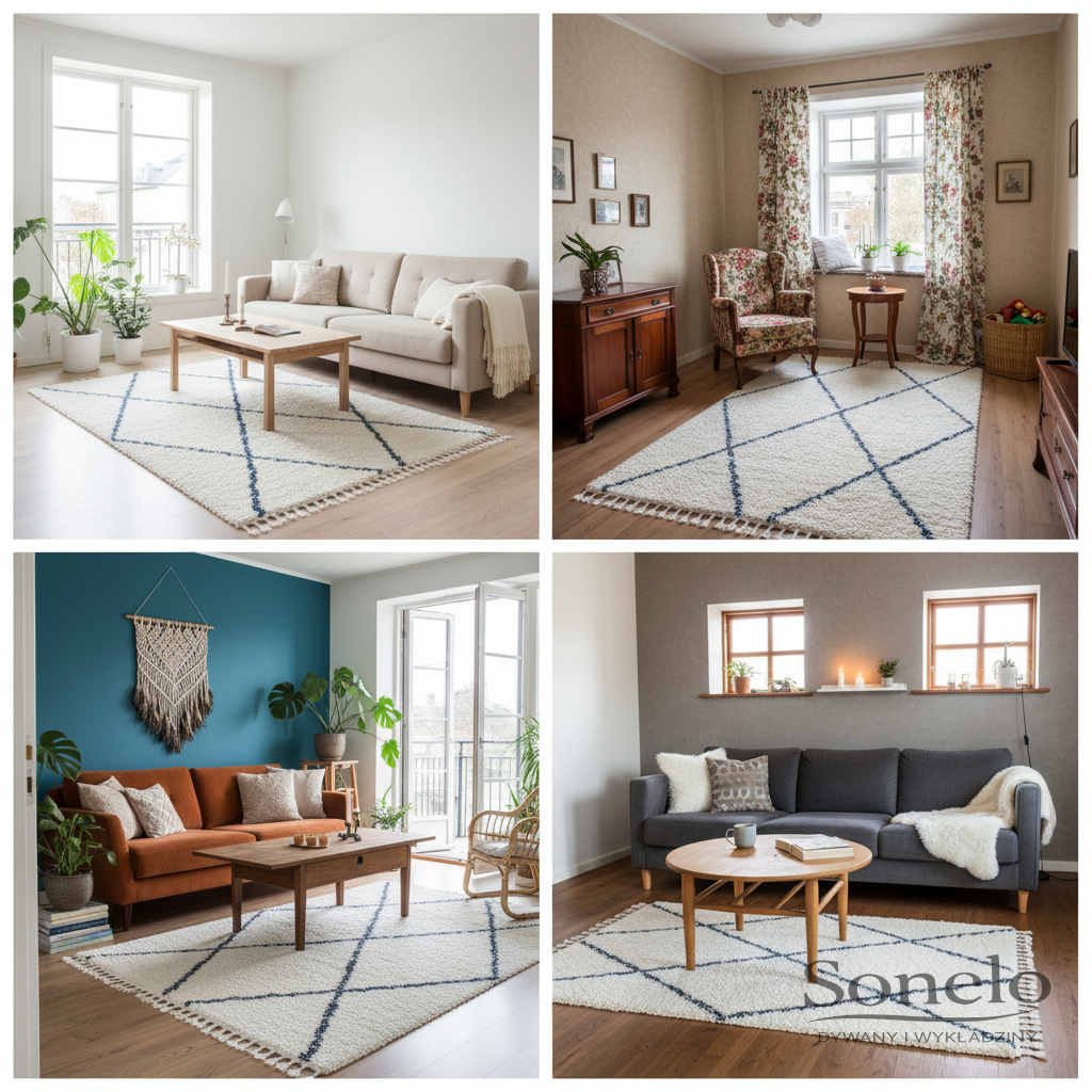 Dywany Sonelo w aranżacjach