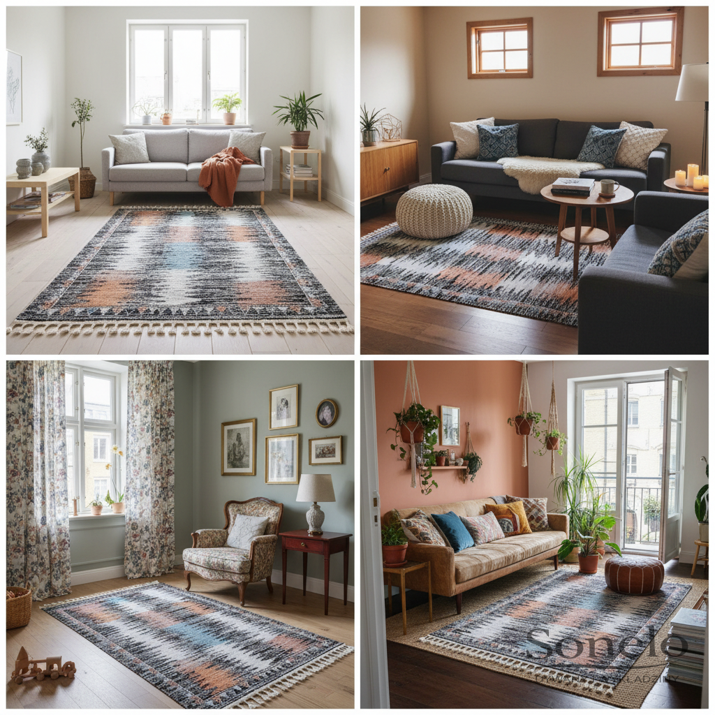 Dywany Sonelo w aranżacjach