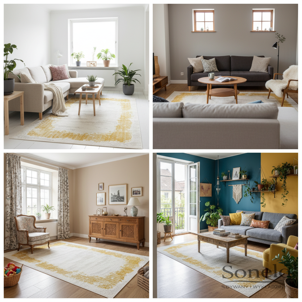 Dywany Sonelo w aranżacjach