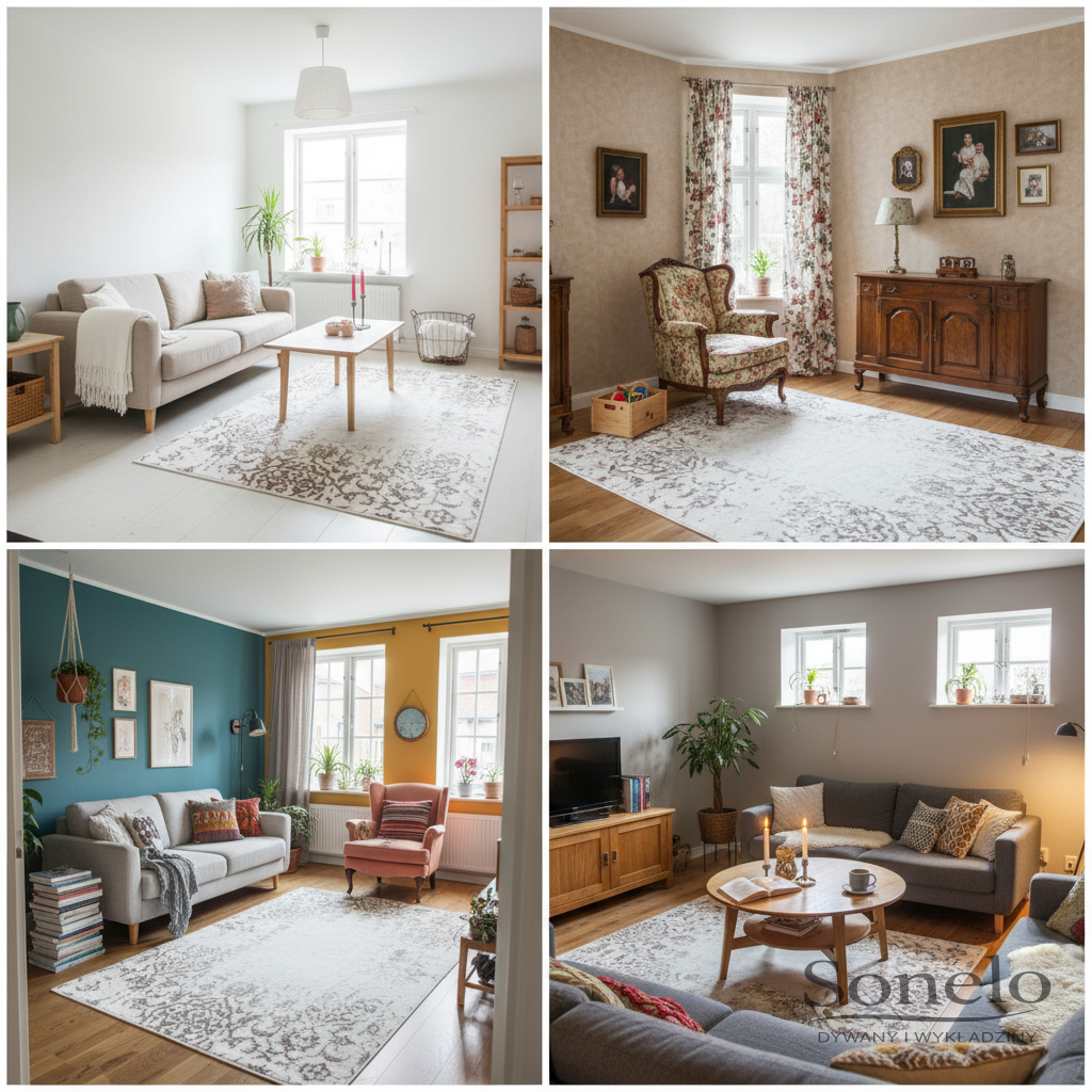 Dywany Sonelo w aranżacjach