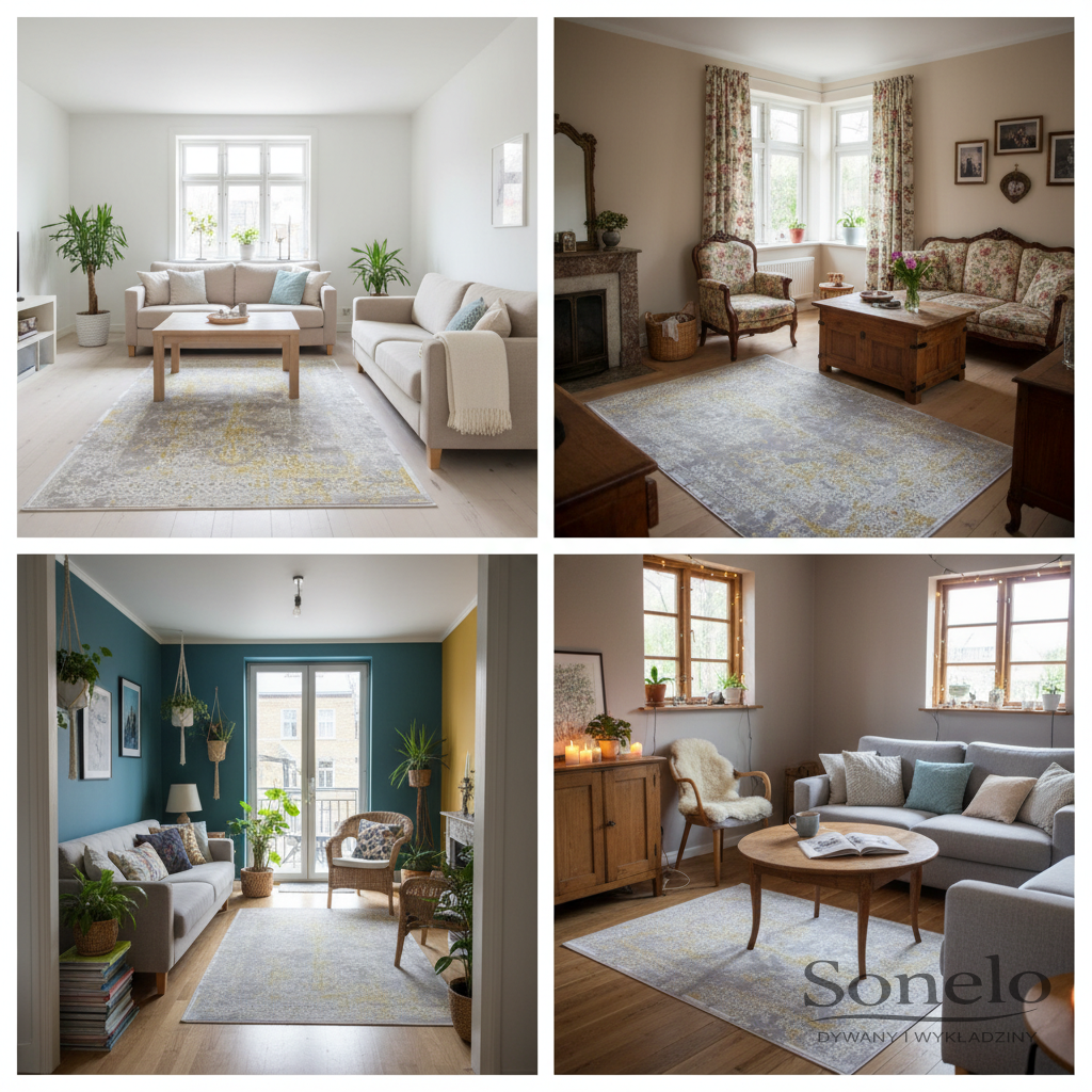 Dywany Sonelo w aranżacjach