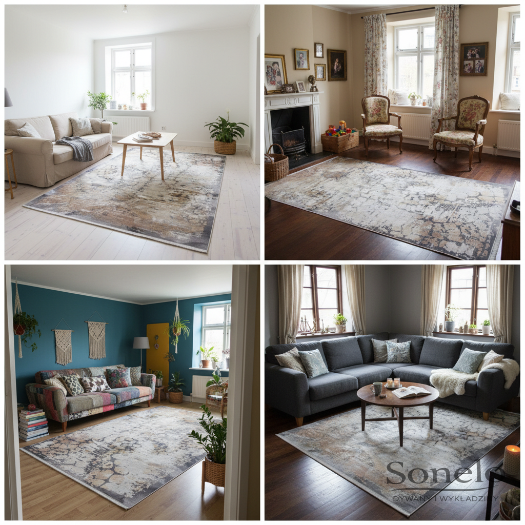 Dywany Sonelo w aranżacjach