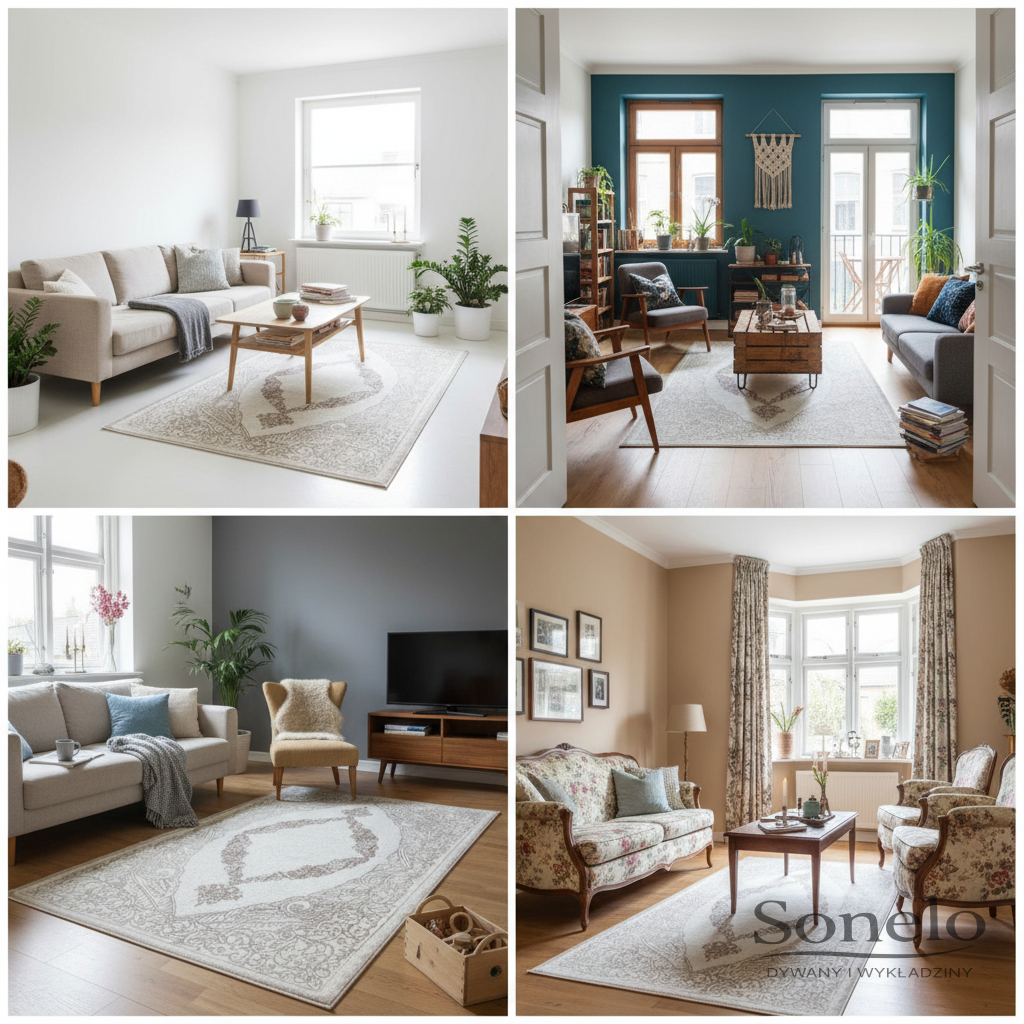 Dywany Sonelo w aranżacjach