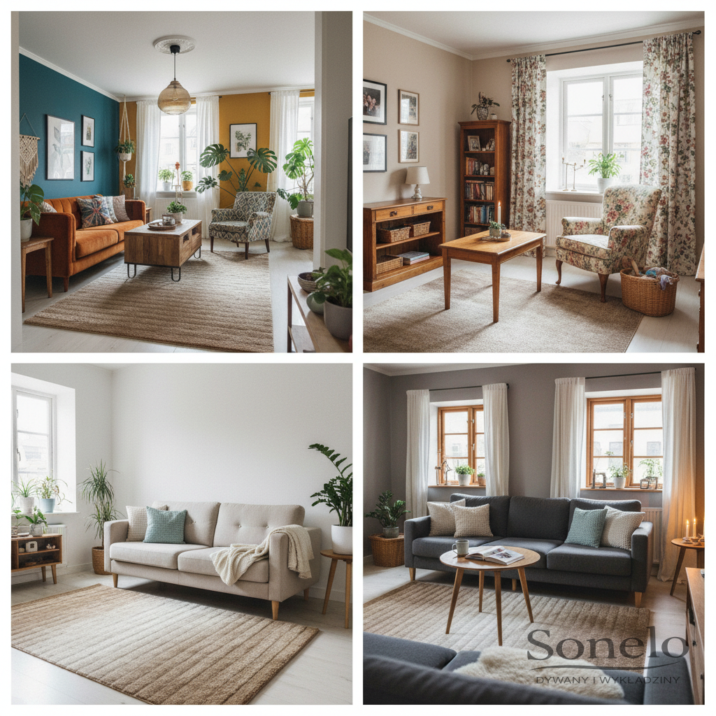 Dywany Sonelo w aranżacjach