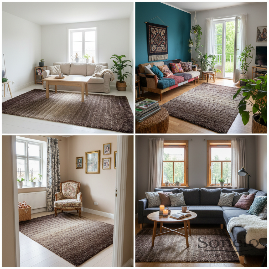 Dywany Sonelo w aranżacjach